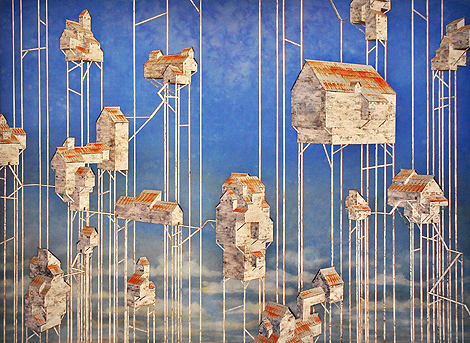 houses on stilts