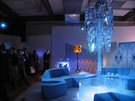 ice chandelier