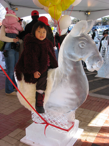 ice pony ride